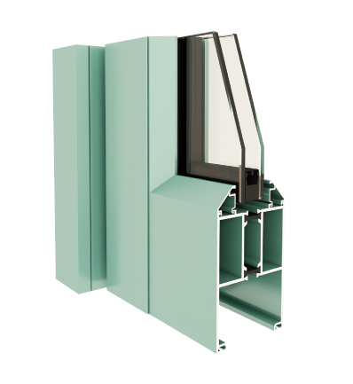 63系列隔热地弹门