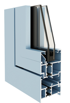 60C系列隔热内平开门