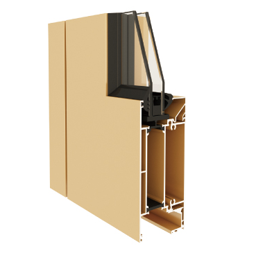 GRD65系列隔热外开平开门