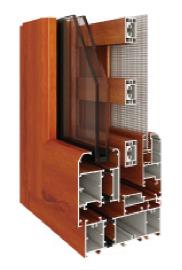 108G、120G、130G、150G系列隔热窗纱一体平开窗系列