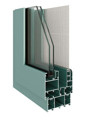 85Y系列窗纱一体平开窗(非隔热经济型)